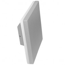 Φωτιστικό Απλίκα LED 10W 230V 1100lm 4000K Λευκό Φως Ημέρας Αλουμινίου Γκρι IP54 9-89896